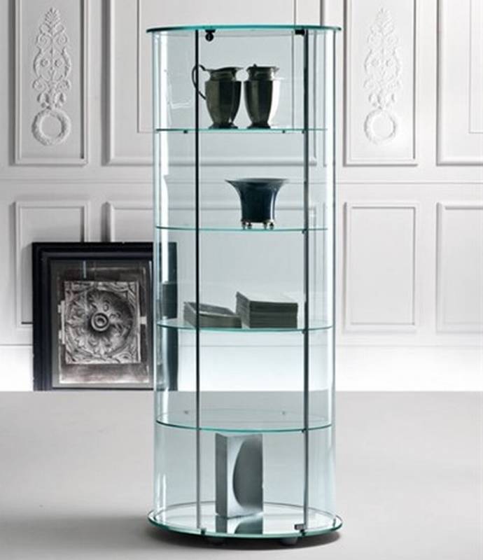 Fiam Palladio | Cabinets | Glass | Living Room Ultra Modern