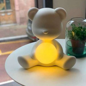 Teddy Girl Lamp by Qeeboo
