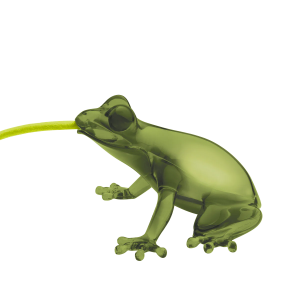 Hungry Frog Lamp Lighting by Qeeboo