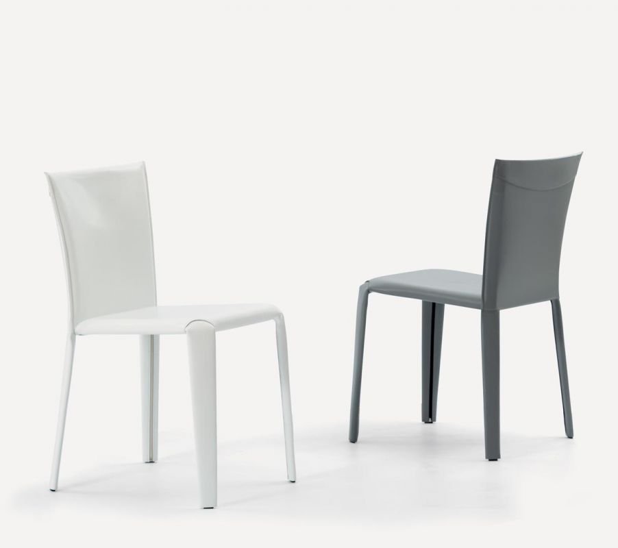 Bontempi Clark Chair | Leather | Contemporary Dining Room Furniture ...